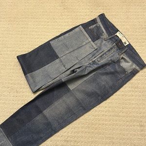 Jegging mixed denim Rag & Bone cigarette jeans